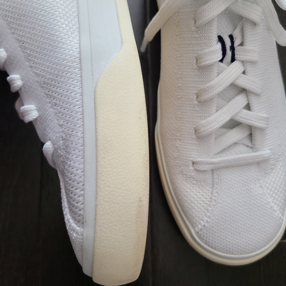 Rothy's White Lace Up Sneaker Women's Size 7.5 - Picture 10 of 16